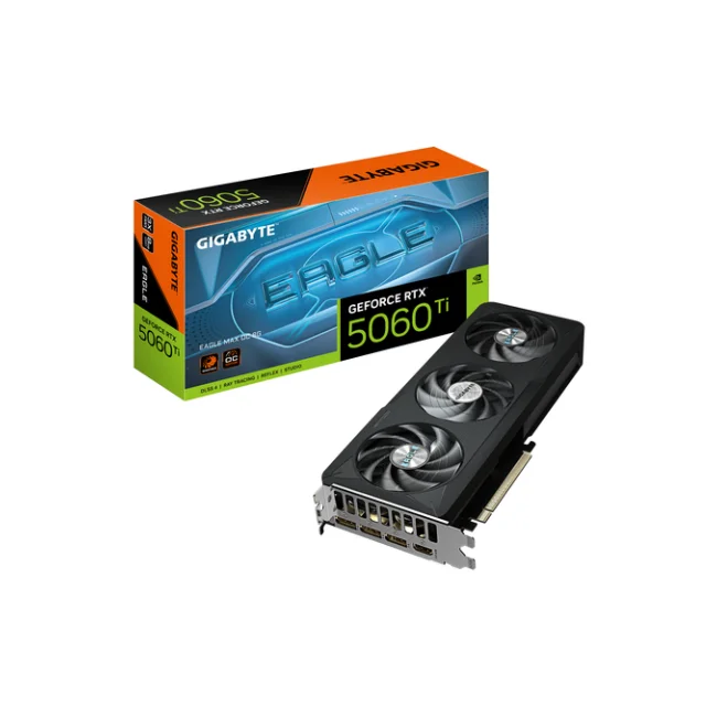 GIGABYTE GeForce RTX 5060 Ti EAGLE MAX OC 8G NVIDIA 8 GB GDDR7