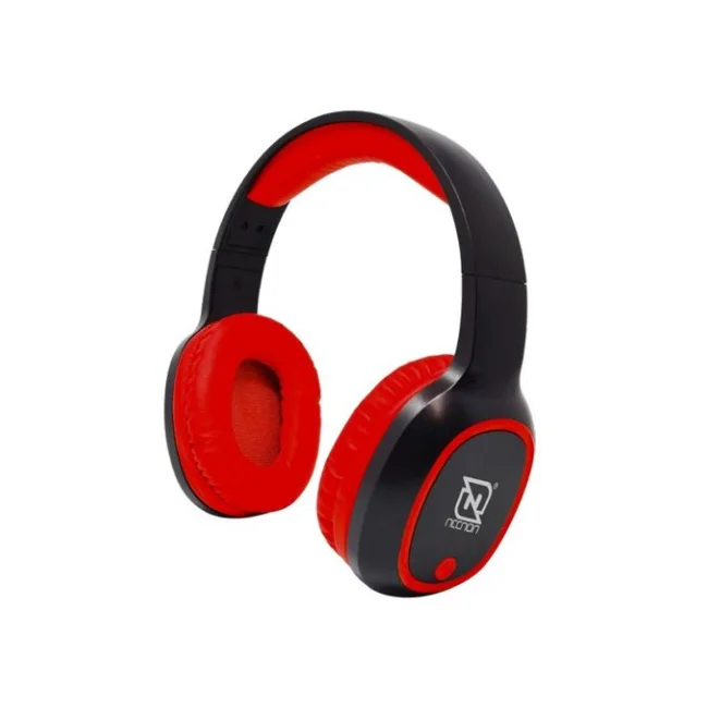 Necnon NBAB042500 audífono y auriculare Auriculares Inalámbrico Diadema Llamadas/Música Bluetooth Rojo