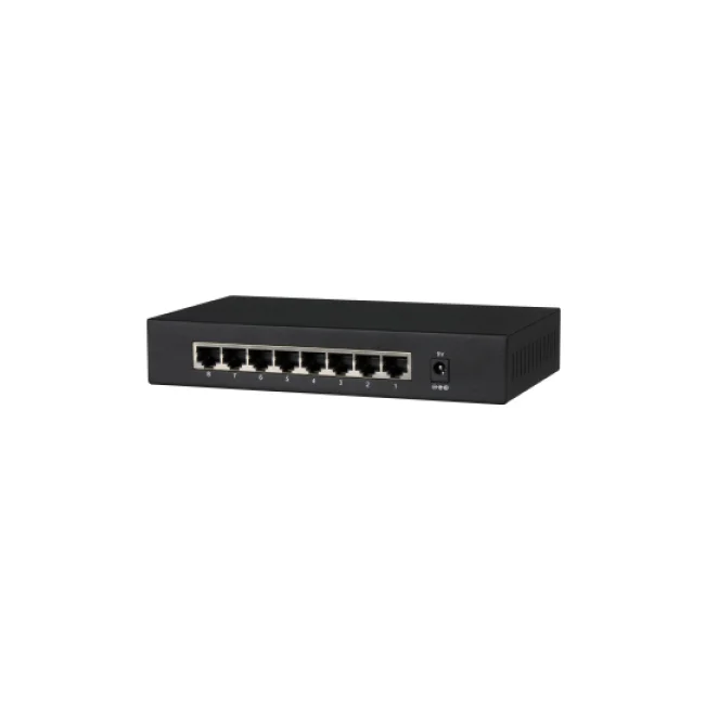 Dahua Technology PFS3008-8GT dispositivo de redes No administrado L2 Gigabit Ethernet (10/100/1000) Negro