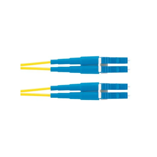 Panduit F92ELLNLNSNM003 InfiniBand/fibre optic cable 3 m LC Azul, Amarillo