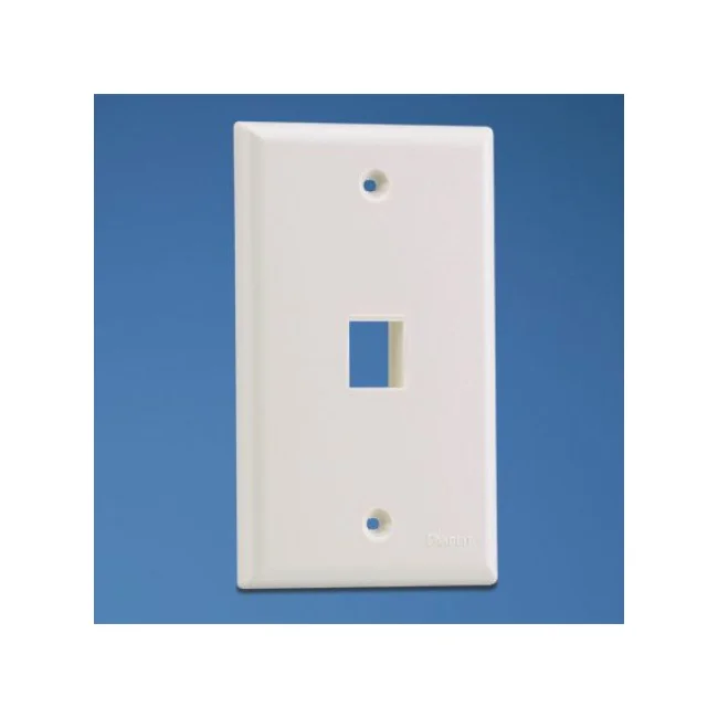 Panduit NK1FNIW placa de pared o cubierta de interruptor Blanco