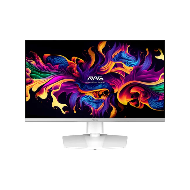 MSI MAG 272QPW QD-OLED X28 monitor de computadora 67.3 cm (26.5") 2560 x 1440 Pixeles Wide Quad HD Blanco