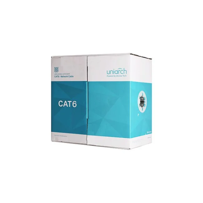 Uniarch CAB-6-CCA cable de red Gris 100 m Cat6 U/UTP (UTP)