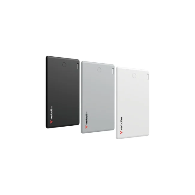 Verbatim My Finder Personal Buscador Negro, Plata, Blanco