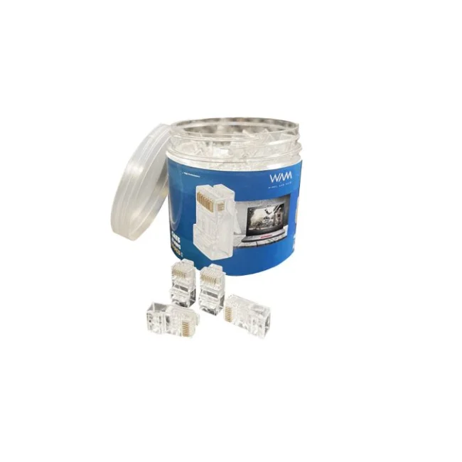 WAM WAM-PLUG conector RJ-45 Transparente