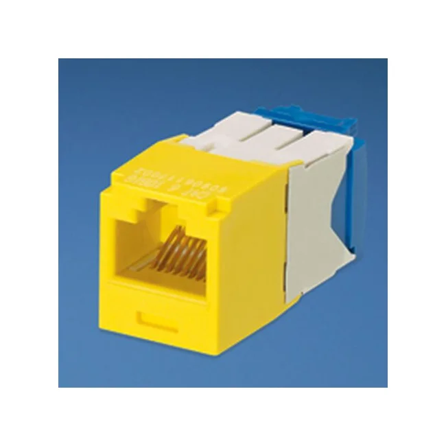 Panduit UTP RJ45 TG-MiniJack Cat6a Yellow