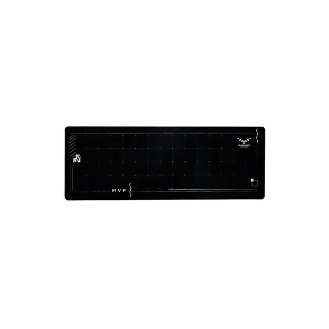 Naceb Technology NA-0961 alfombrilla para ratón Cojín de ratón para Juegos Negro, Blanco