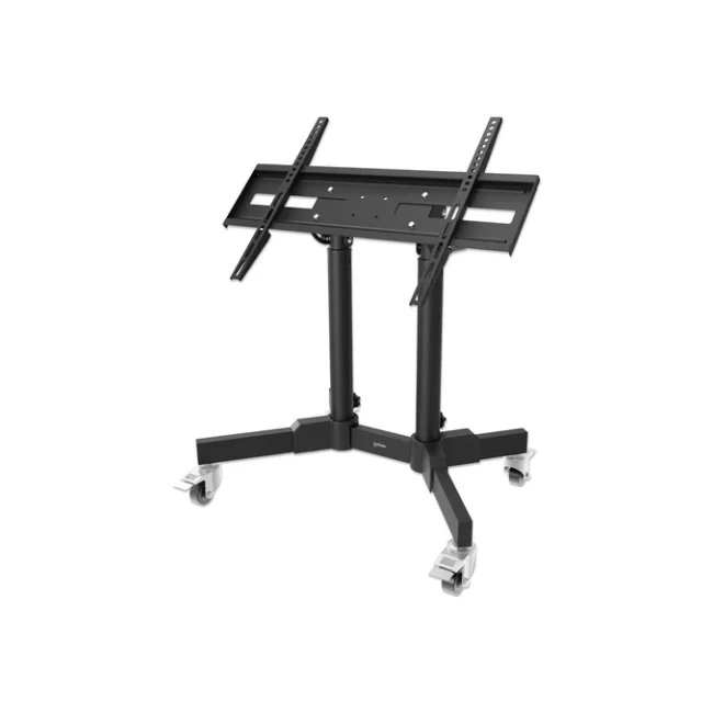 Manhattan Soporta una pantalla de 23" a 70" con un peso máximo de 40 kg (88 lb); inclinación de +/-45°; altura baja ideal para escenarios o presentaciones; en color negro