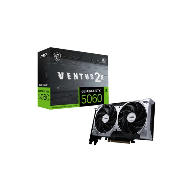 MSI GeForce RTX 5060 8G VENTUS 2X OC NVIDIA 8 GB GDDR7