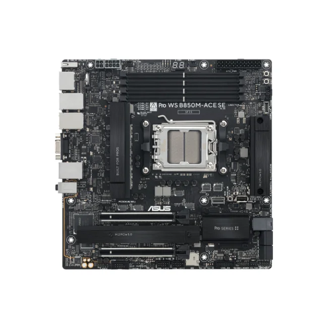 ASUS PRO WS B850M-ACE SE AMD B850 Enchufe AM5 Micro ATX