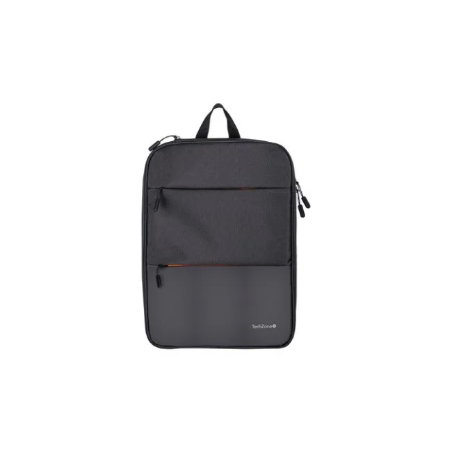 TechZone TZLBP14 mochila City backpack Negro Poliéster