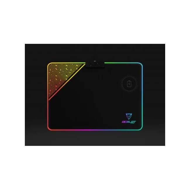 Ocelot Gaming OMPR01 alfombrilla para ratón Cojín de ratón para Juegos Negro