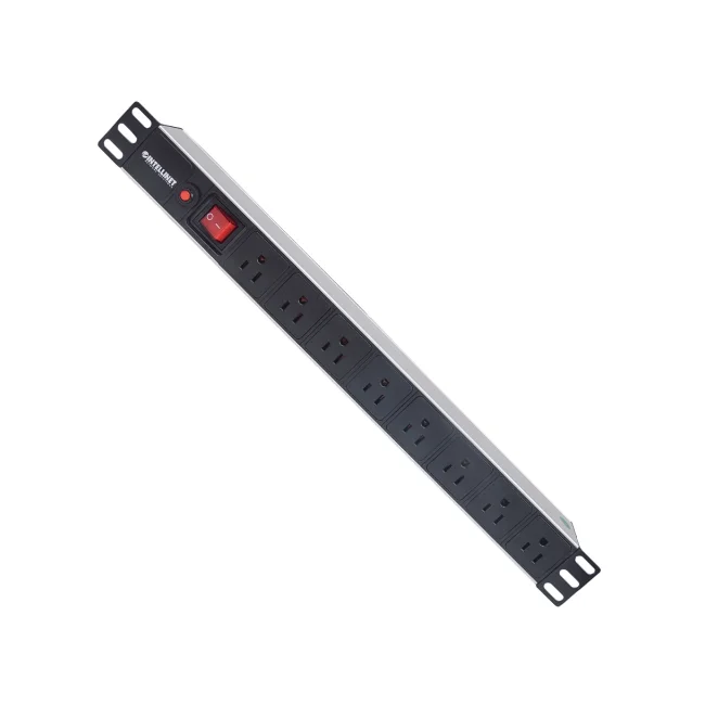 Intellinet Barra multicontacto con 8 salidas para montaje en 1U de rack de 19" - Tipo EU image 12