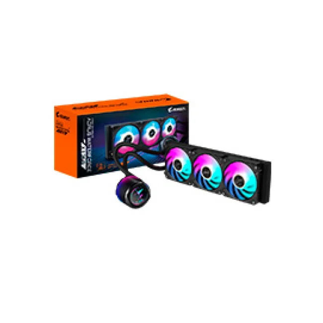 GIGABYTE AORUS WATERFORCE X II 360 ICE Procesador Refrigerador de líquidos todo en uno 12 cm Blanco