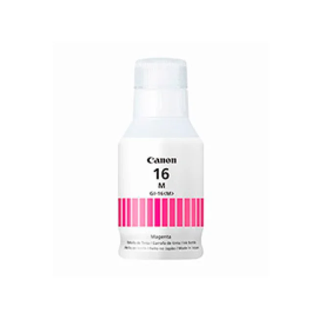 BOTELLA DE TINTA CANON GI-16 MAGENTA 127 ML PARA GX7010 4419C001AA image 2