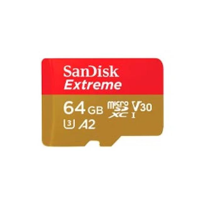 SanDisk Extreme 64 GB MicroSDXC UHS-I Clase 10