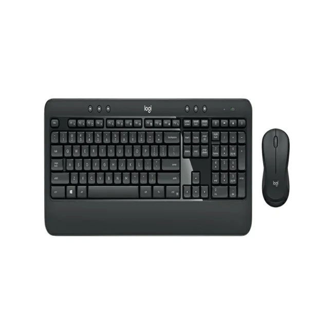 Logitech 920-008673 teclado Ratón incluido Universal RF inalámbrico QWERTY Español Negro image 3