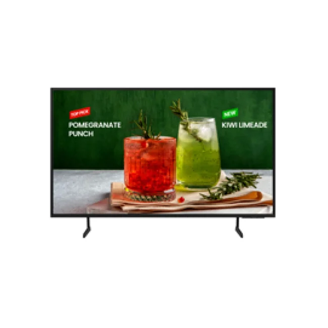 Samsung LH85BEDHVGFXZX pantalla de señalización Pantalla plana de señalización digital 2.16 m (85") LED Wifi 4K Ultra HD Negro Tizen 16/7