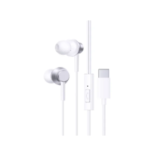 AUDIFONOS ALAMBRICOS TIPO C BASEUS, CZ11, COLOR BLANCO