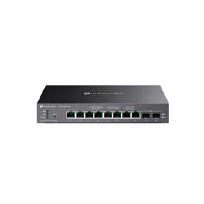 TP-Link Omada SG2210XMP-M2 dispositivo de redes Gestionado L2/L2+ 2.5G Ethernet (100/1000/2500) Energía sobre Ethernet (PoE) Montaje en escritorio/pared Negro