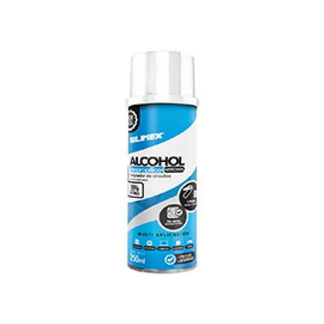 ALCOHOL ISOPROPILICO AEROSOL 250 ML | SILIMEX | 750300219631 | LIMPIADOR DE CIRCUITOS | NO DAÑA COMPONENTES | 99% DE PUREZA