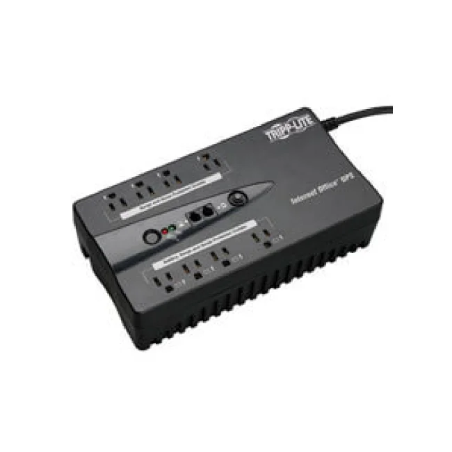 Tripp Lite INTERNET550U UPS Standby de 550VA 300W - 10 Tomacorrientes NEMA 5-15R, 120V, 50Hz / 60Hz, USB, Clavija 5-15P, Instalación en Pared o Escritorio image 5