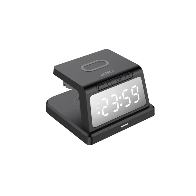 Acteck Energon S-Mate CI730 Audífonos, Smartphone, Reloj inteligente Negro USB Cargador inalámbrico Interior image 9