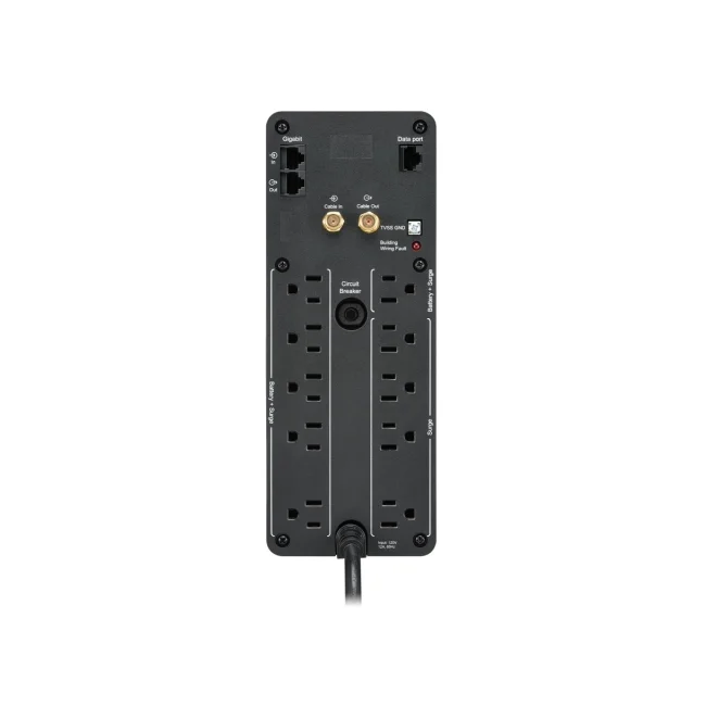 APC BR1100M2-LM sistema de alimentación ininterrumpida (UPS) Línea interactiva 1.1 kVA 600 W 10 salidas AC image 4