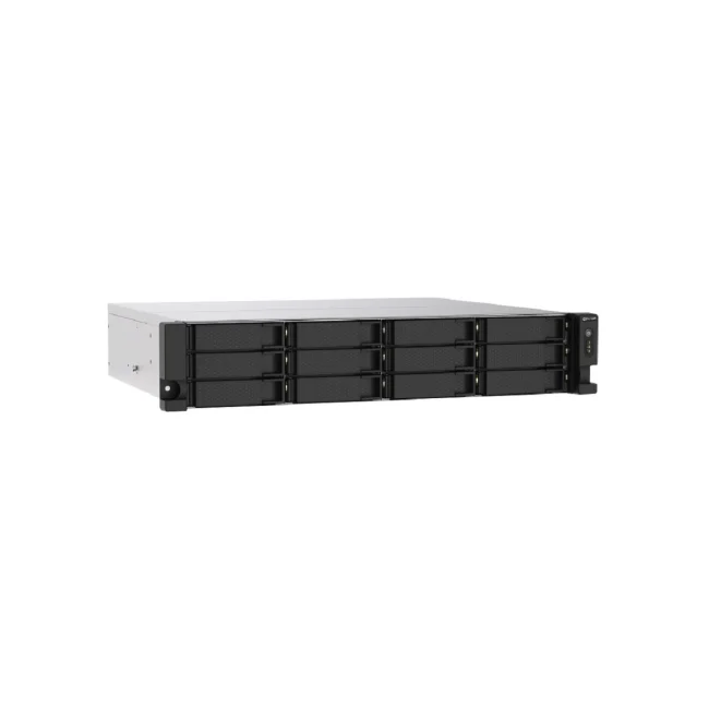 QNAP TS-1273AU-RP-8G servidor NAS o de almacenamiento Bastidor (2U) Ryzen Embedded V1500B 8 GB DDR4 0 TB QNAP QTS Aluminio, Negro image 8