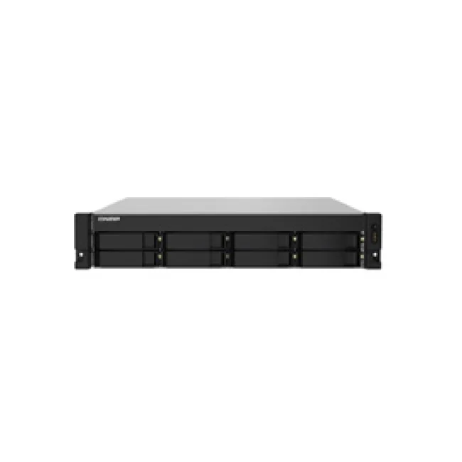 QNAP TS-832PXU-RP NAS Bastidor (2U) Annapurna Labs AL324 4 GB DDR4 0 TB QNAP Turbo System Aluminio, Negro image 2