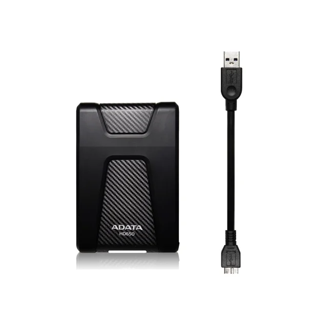 ADATA HD650 disco duro externo 2 TB 2.5" USB tipo A 3.2 Gen 1 (3.1 Gen 1) Negro image 4