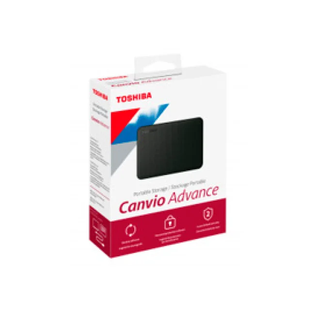 Toshiba Canvio Advance disco duro externo 2 GB Negro image 2
