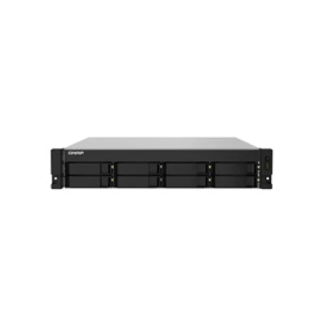 QNAP TS-832PXU NAS Bastidor (2U) Annapurna Labs AL324 4 GB DDR4 0 TB QNAP Turbo System Aluminio, Negro