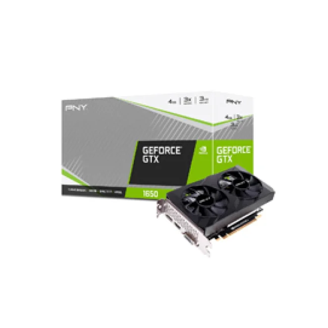 PNY VCG16514D6DFXPB1 tarjeta gráfica NVIDIA GeForce GTX 1650 4 GB GDDR6