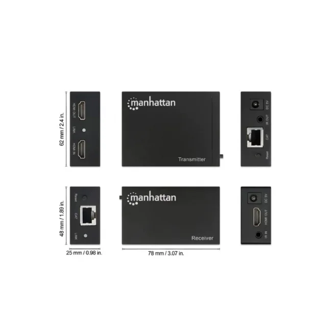 Manhattan Kit extensor de HDMI sobre Ethernet image 8