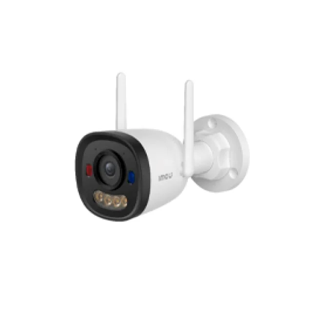 IMOU IPC-K3DN-5V0W - Cámara Bullet 2E Pro 5MP (IPC-K3DN-5V0W) / Cámara IP Bullet WiFi6, micrófono integrado, 2.8mm, Full Color, disuasión Activa, H.265, detección de humanos y Vehiculos, AOR Mode, IR 25m, 512 GB microSD,IP67.