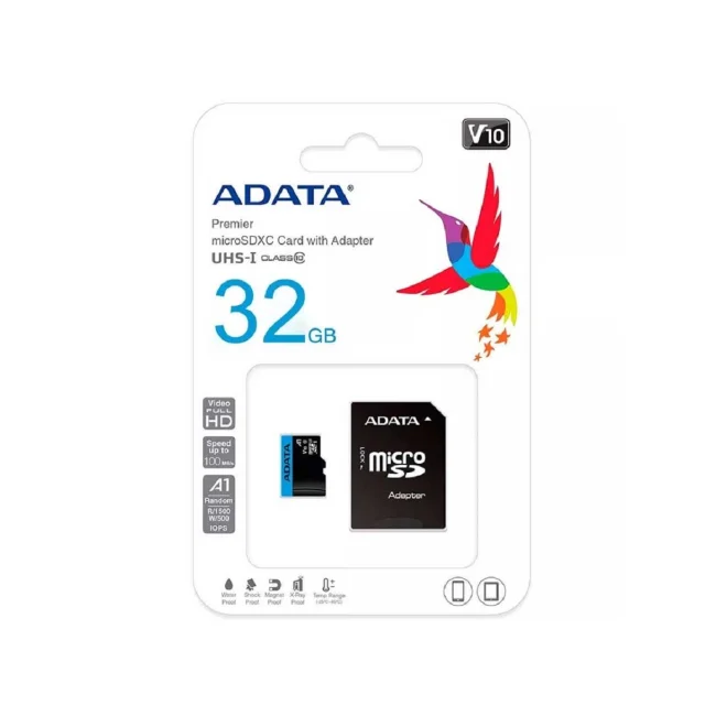 ADATA 32GB, microSDHC, Class 10 UHS-I Clase 10 image 4