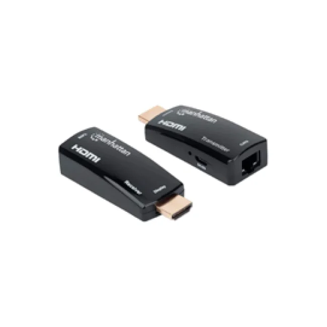 Manhattan Kit Extensor compacto de HDMI sobre Ethernet 60m