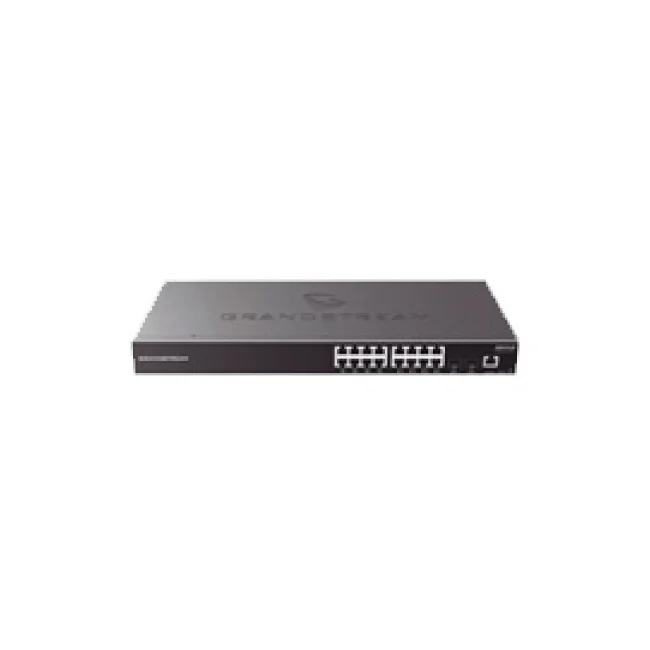 Grandstream Networks GWN7802P dispositivo de redes Gestionado L2+ Gigabit Ethernet (10/100/1000) Energía sobre Ethernet (PoE) 2U Negro image 3
