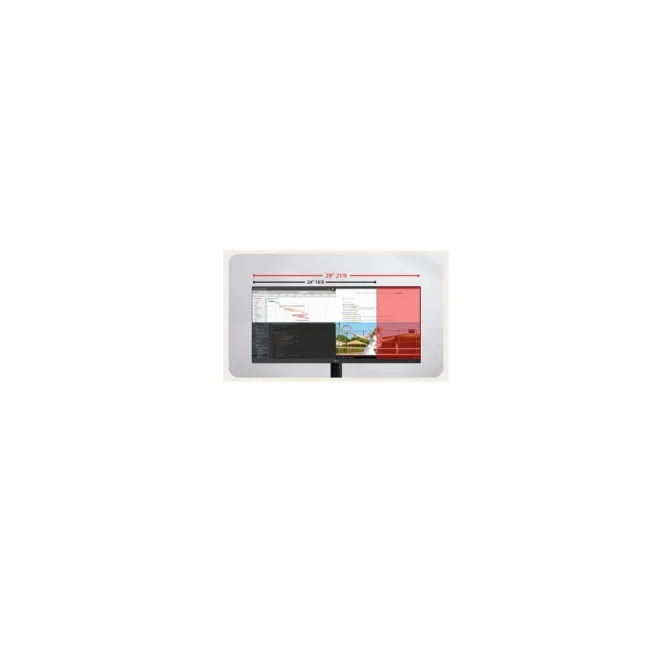 MONITOR PC LG 29U511A ULTRAWIDE WFHD 29,PANEL IPS,2560X1080,100HZ,ASP 21:9,BRILLO 250CD/M2,CONTR 1000:1,TR 5MS,HDMI,DISPLAYPORT,HDR10,DYNAMIC ACTION SYNC,BLACK STABILIZER,READER MODE,VESA  100X100. image 7