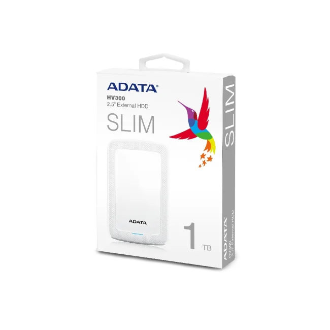 ADATA HV300 disco duro externo 1 TB 2.5" 3.2 Gen 1 (3.1 Gen 1) Blanco image 6