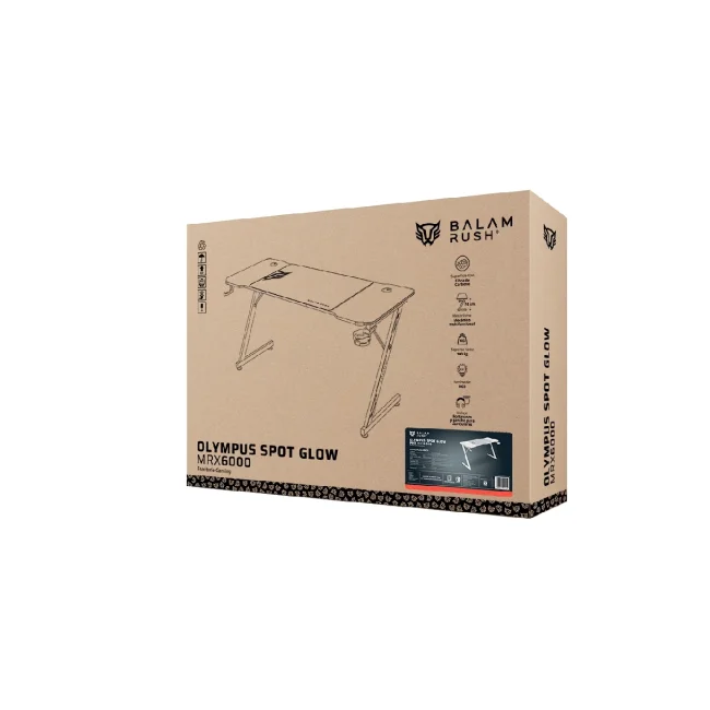 ESCRITORIO GAMER BALAM RUSH OLYMPUS SPOT GLOW MRX6000 BLANCO (BR-941402) image 6