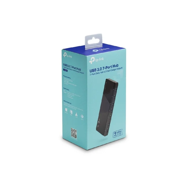 TP-Link UH700 nodo concentrador USB 3.2 Gen 1 (3.1 Gen 1) Micro-B 5000 Mbit/s Negro image 8