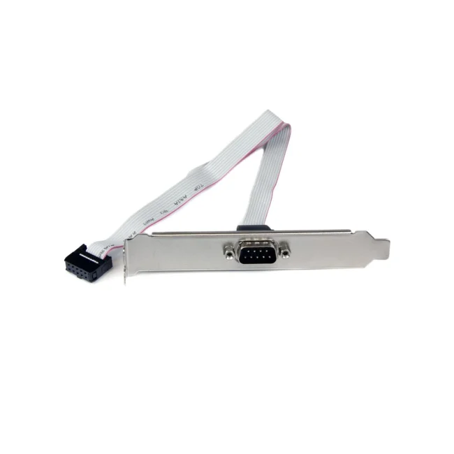StarTech.com Adaptador de 40cm de Header Bracket Serial DB9 RS232 a IDC 10 Pines para Tarjeta Madre image 4
