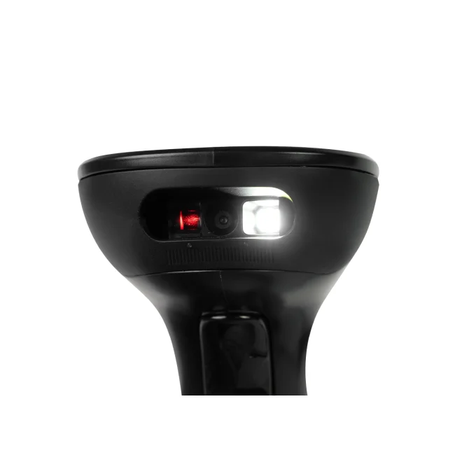 Ghia LECTOR DE CODIGOS DE BARRAS 2D INALAMBRICO // RECEPTOR USB // BLUETOOTH // BASE DE CARGA // COM Lector de código de barras manual CMOS Negro image 7
