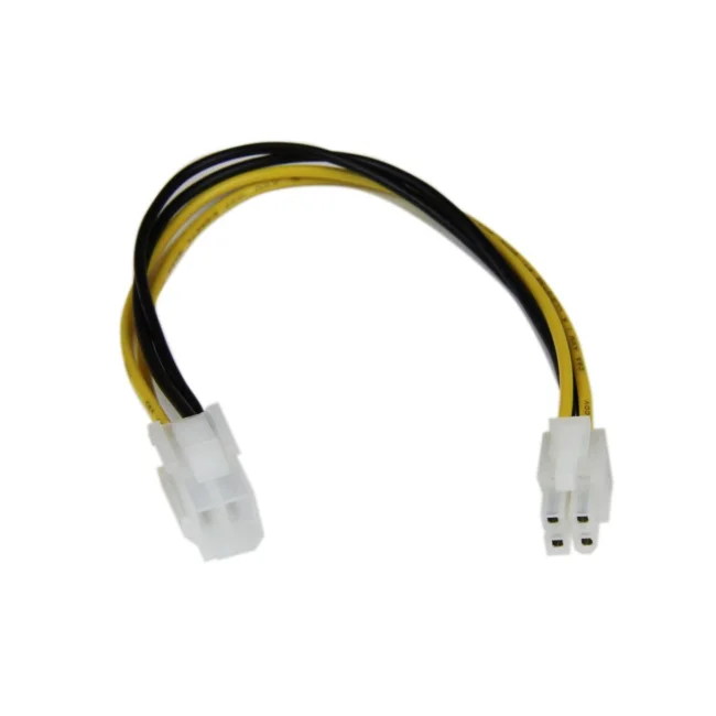 StarTech.com Cable 20cm ATX Extensión Macho a Hembra 4 Pines de Placa Madre Corriente Poder Interno P4 image 4