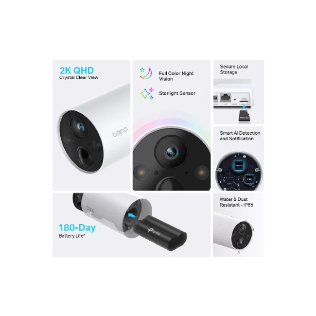 TP-Link Tapo C420S1 Cámara de seguridad CCTV Interior y exterior 2560 x 1440 Pixeles image 6