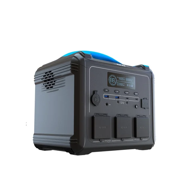 ESTACION DE PODER FORZA TITAN FPP-T1200 1100W 10 TOMAS LAMPARA LED NERGO image 4