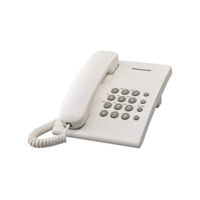 Panasonic KX-TS500 Teléfono analógico Identificador de llamadas Blanco image 5