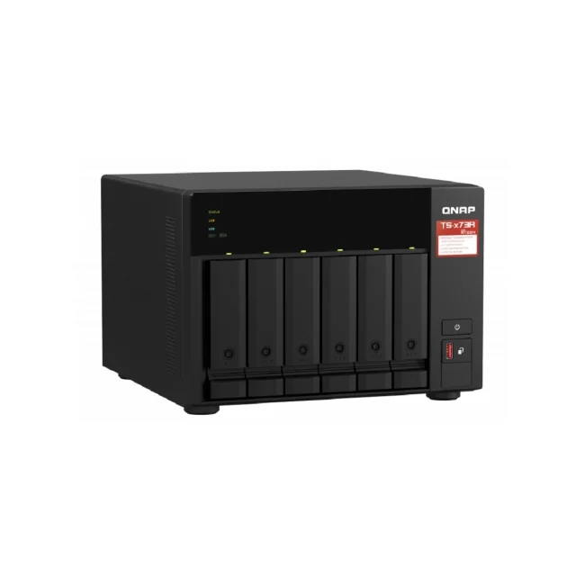 QNAP TS-673A NAS Tower Ryzen Embedded V1500B 8 GB DDR4 0 TB QNAP Turbo System Antracita image 8